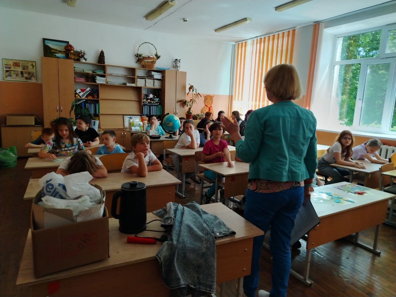 Пятый день в лагере.